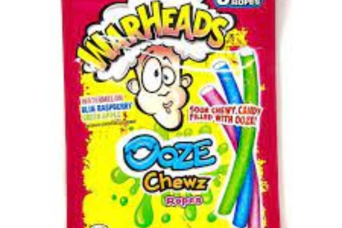 Warheads Ooze Chews Ropes Peg Bag
