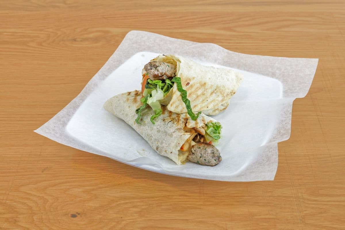 Kafta Kabab Wrap