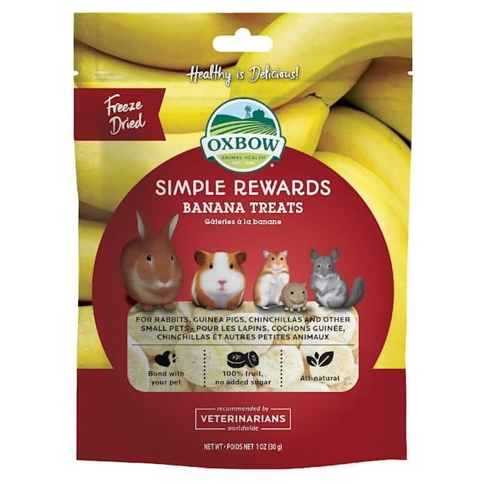 Oxbow Animal Health Simple Rewards Banana Treats