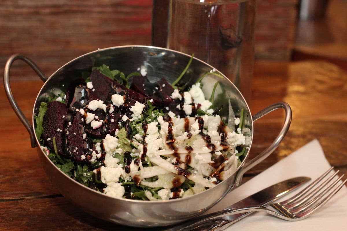 Beet and Goat Cheese Salad