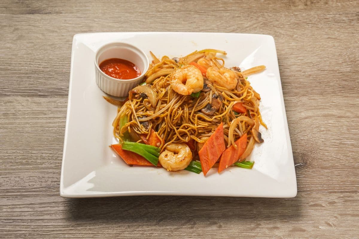 Prawn chowmein