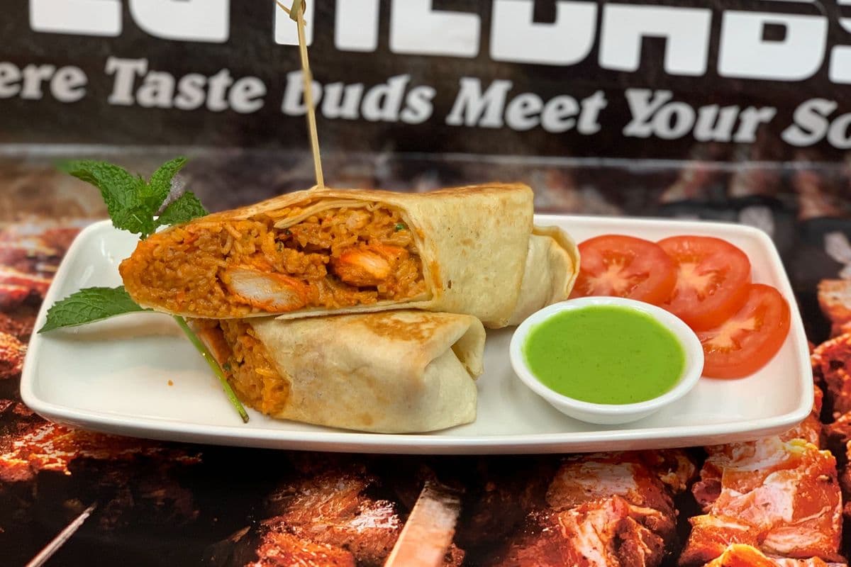 Butter Chicken Wrap