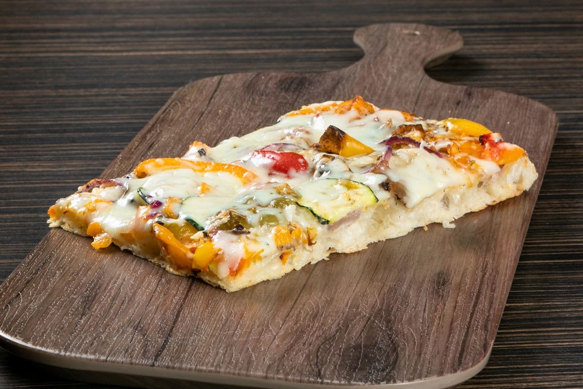Pizza Vegetariana (tranche)