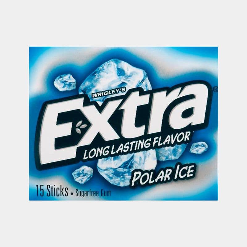 Extra Sugarfree Gum Sticks Polar Ice (15 Ct)
