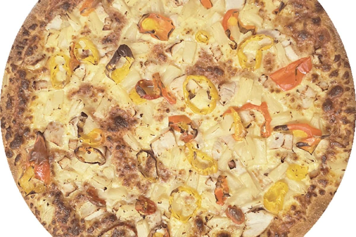 30. Medium Spicy Thai Chicken Pizza