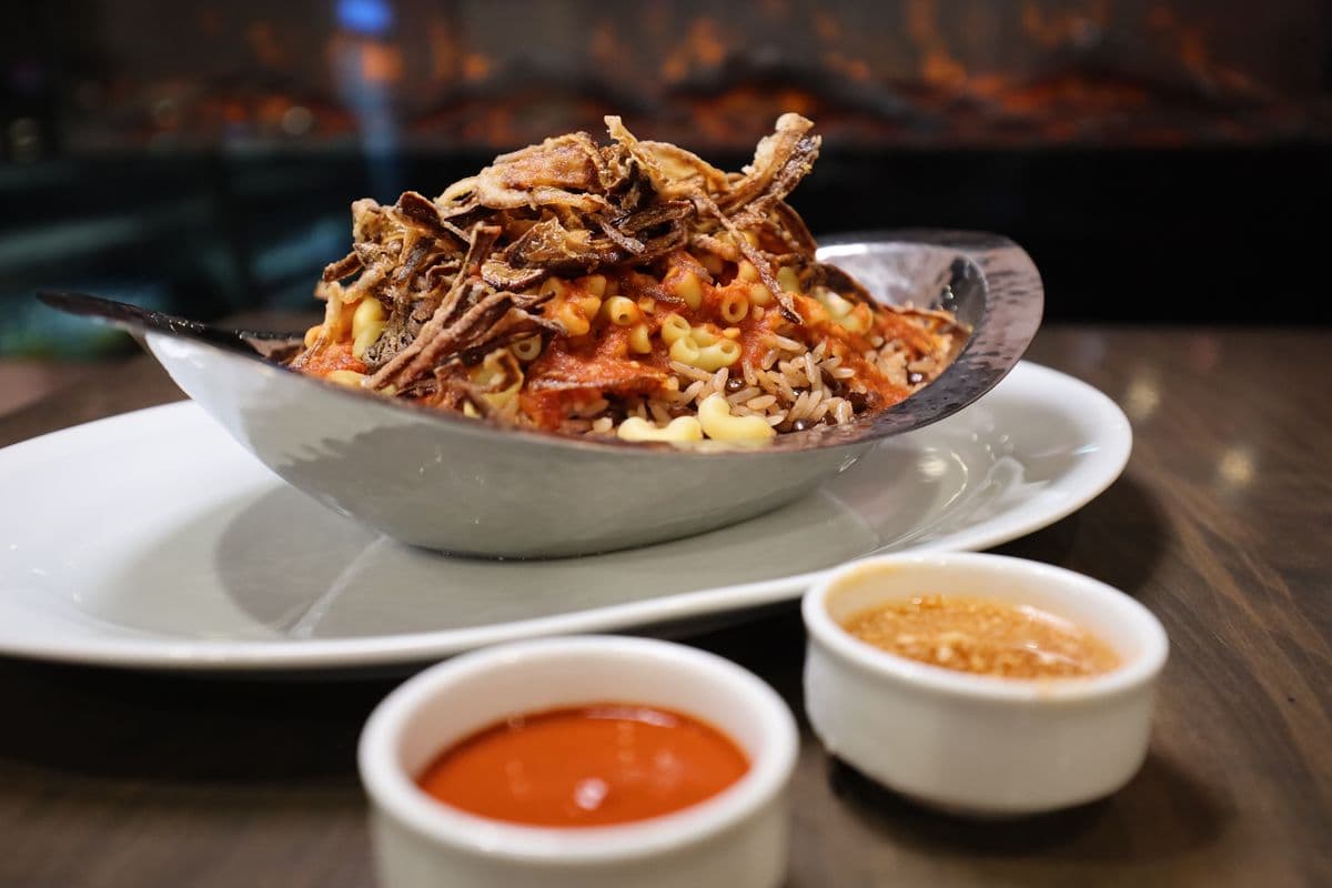Large Koshari Plate