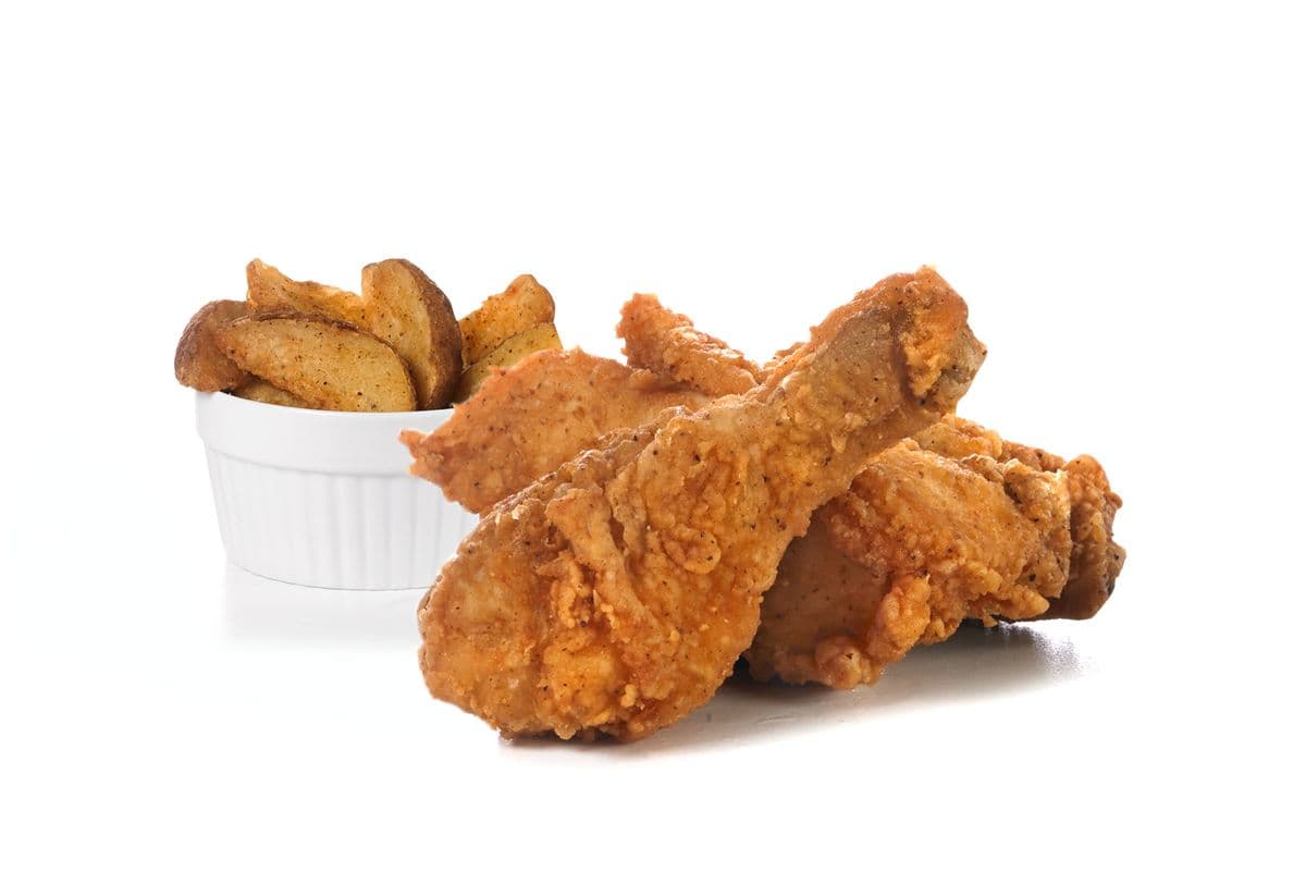 2 Pieces of Chicken with Taters