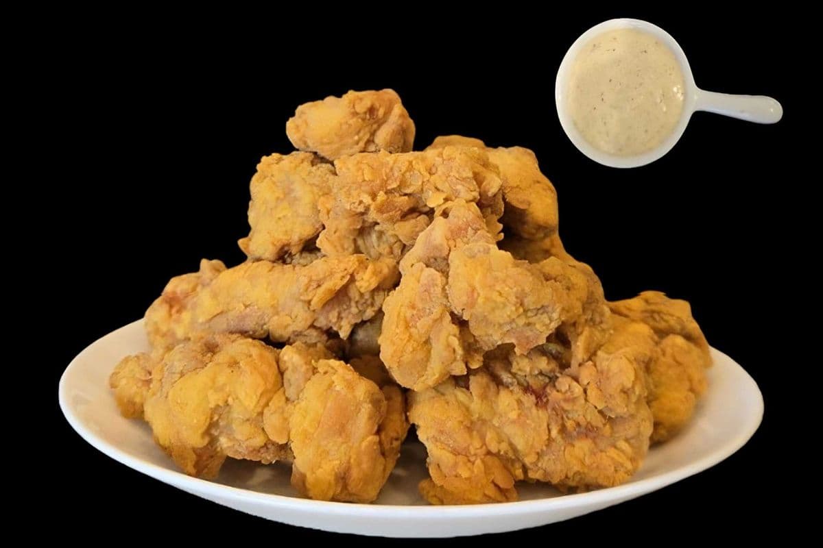 Original Fried chicken+creamy mayo sauce