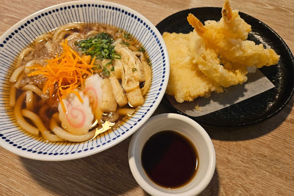 Tempura udon