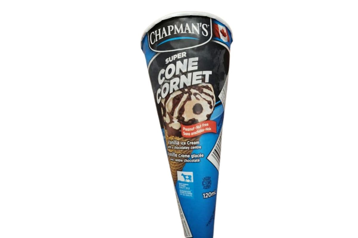 Chapman's Super Cone Vanilla Ice Cream with a Chocolatey Centre (120ml)