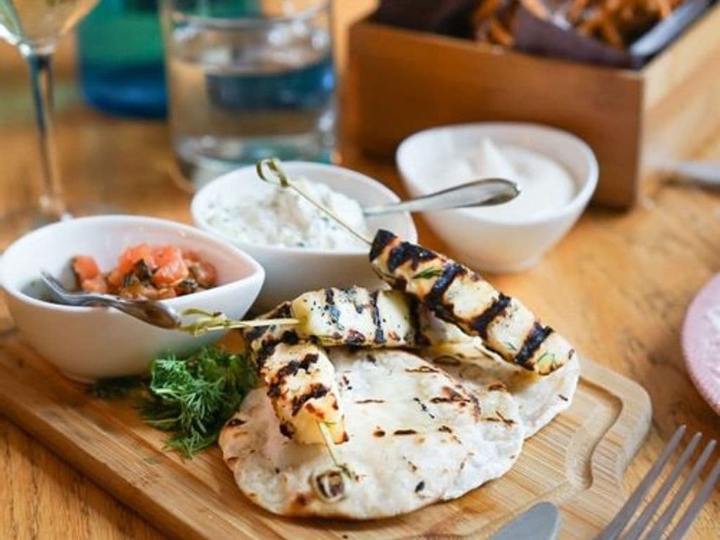 Halloumi Souvlaki