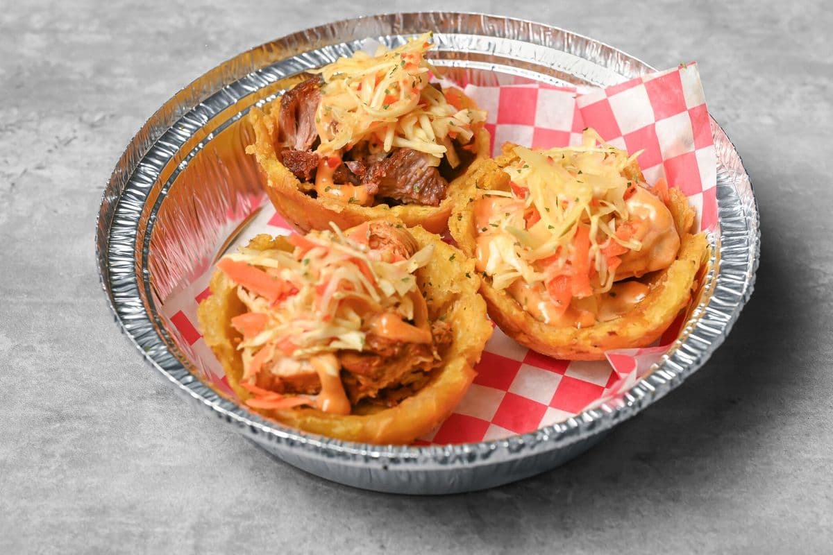 Plantain cup crevettes (1 mcx)