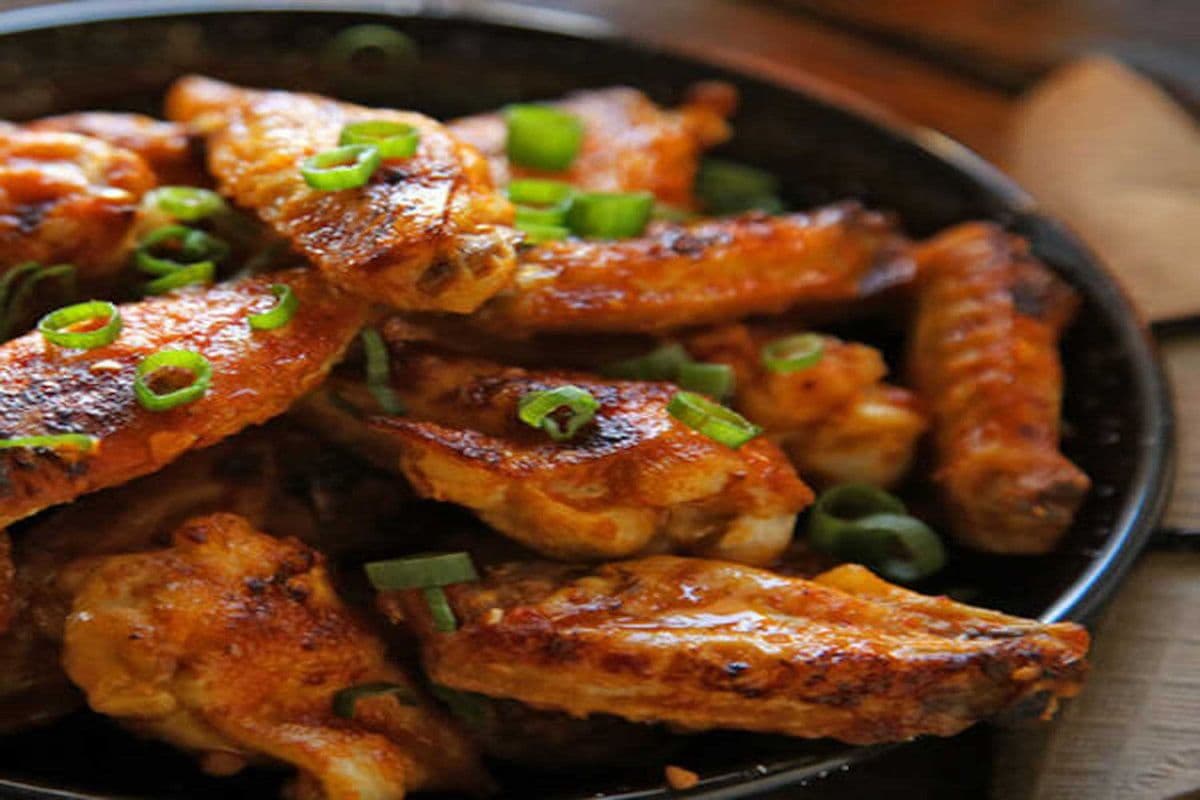 Dry Chicken Wings (8 pcs)