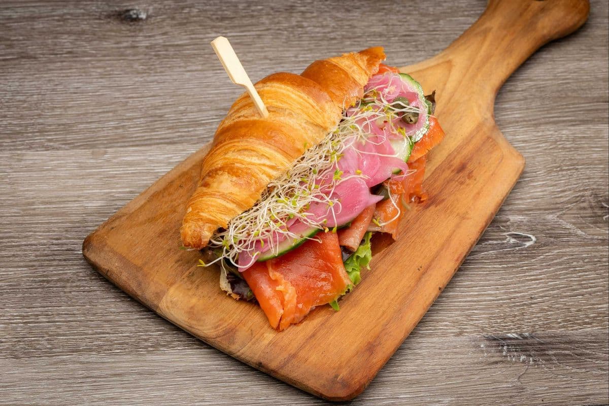 Smoked Salmon Croissant