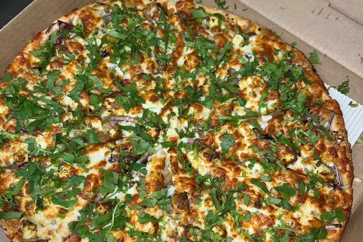 Small Palak Paneer Special Pizza