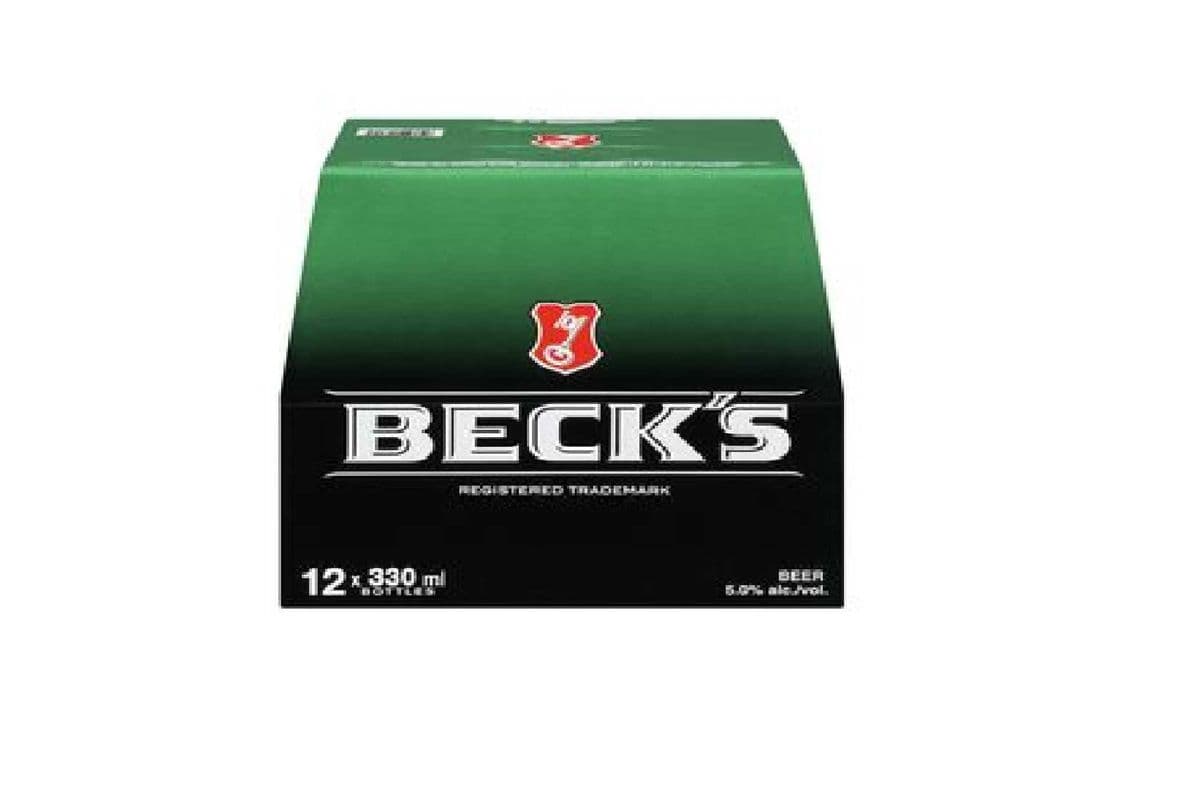 Beck's Lager 12 Bottles (12 x 330ml )