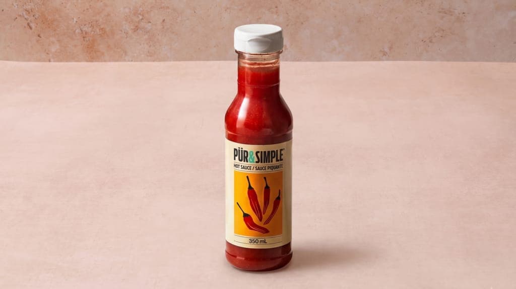 Pür & Simple Hot Sauce Bottle / Bouteille de sauce piquante Pür & Simple