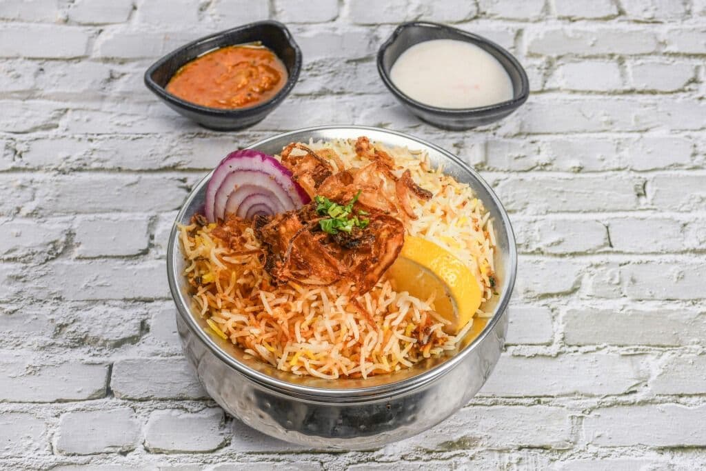 Pachi Mirapa Egg Biryani