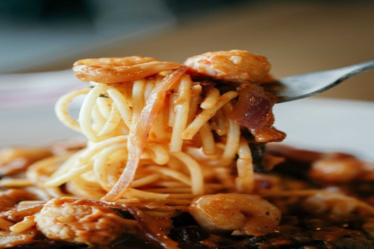 Small Total Seafood Pasta