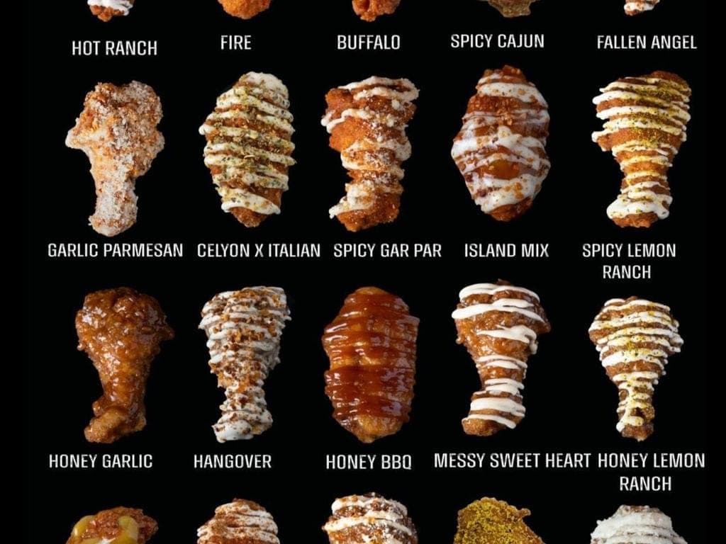 1 LBS Wings ( 1 Flavour)