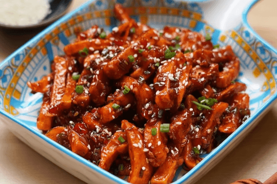 Honey Chilli Potatoes