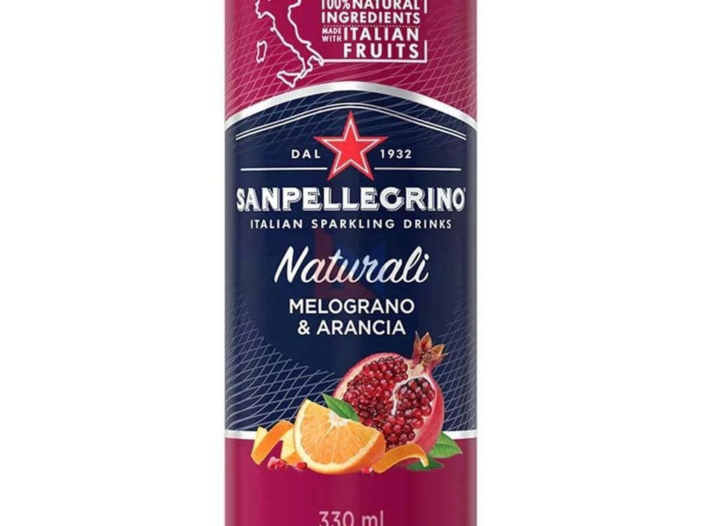 Orange and Pomegranate Sanpellegrino