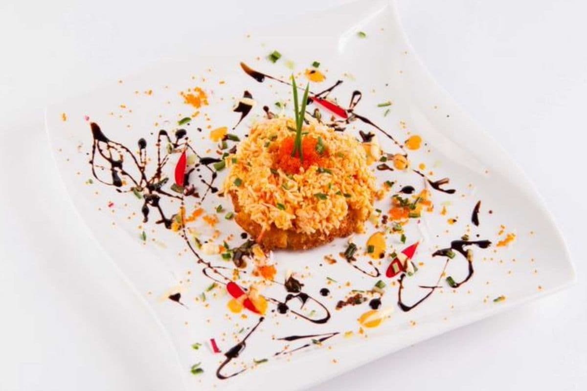 Crab Sushi Pizza