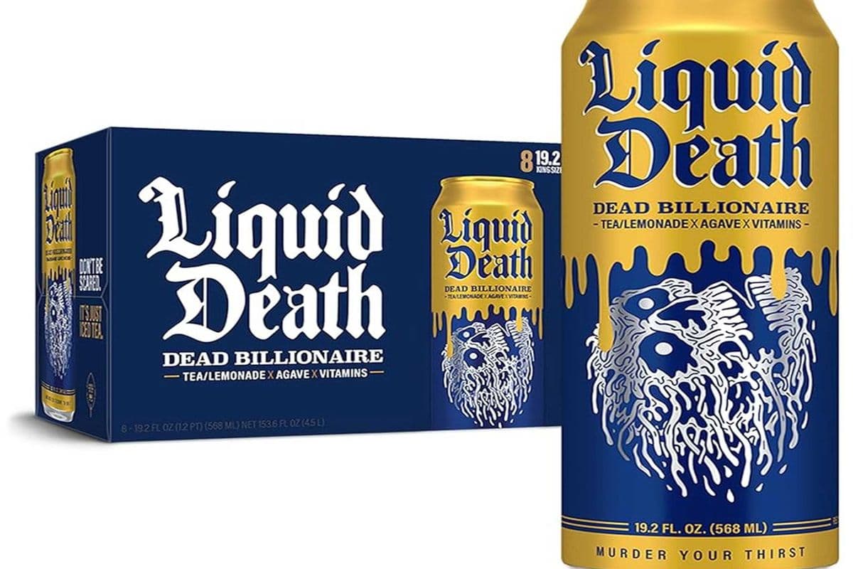 liquid death dead billionaire (568 ml)