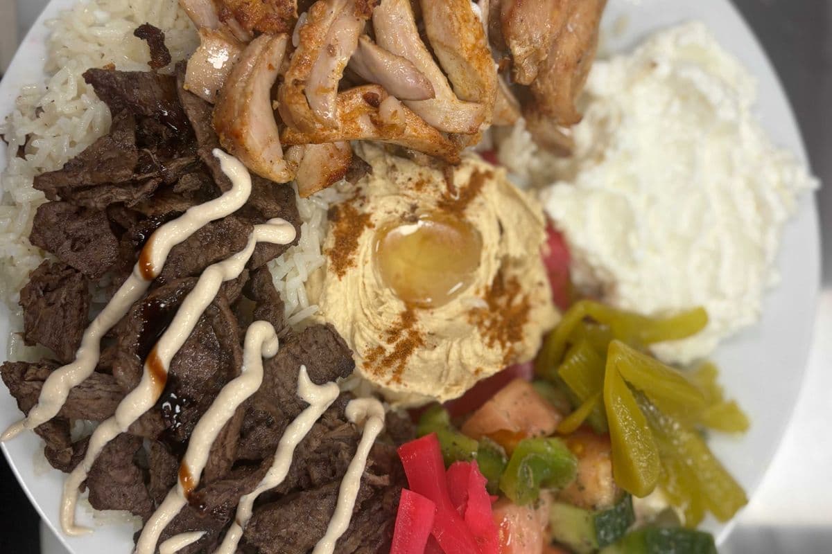 Mixed Shawarma Plate