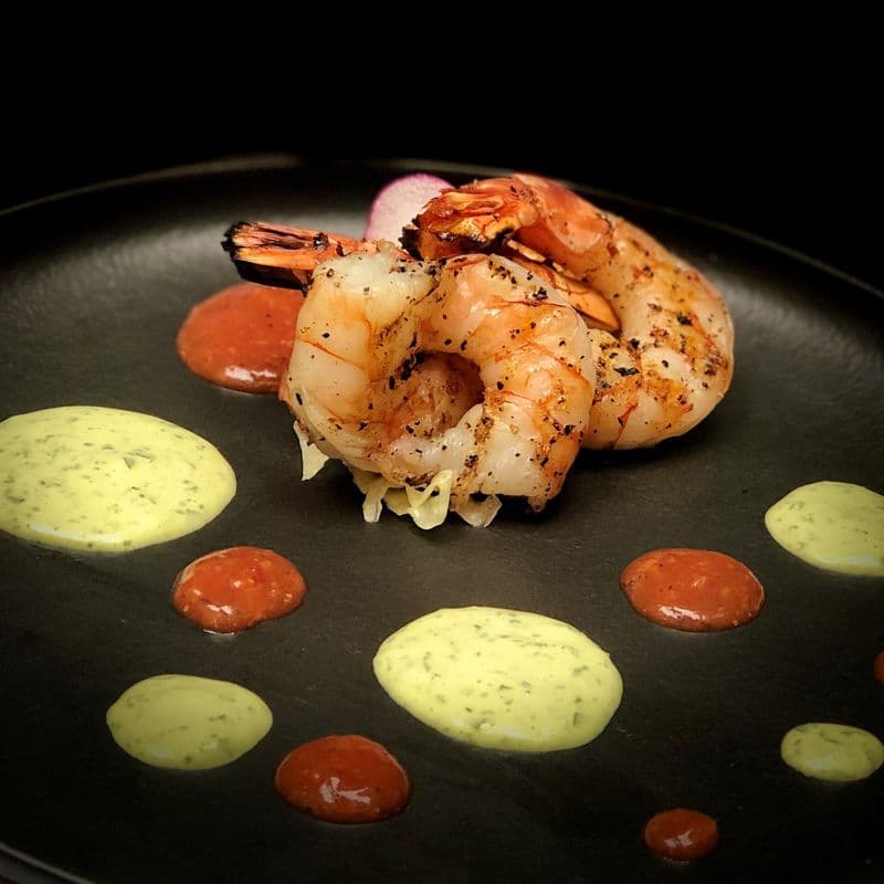 Grilled Prawn Cocktail