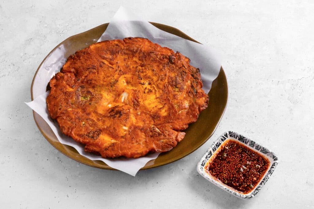 9. Kimchi Pancake 김치전