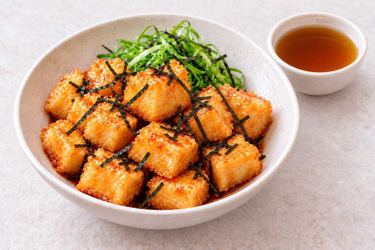 Spicy Agedashi Tofu