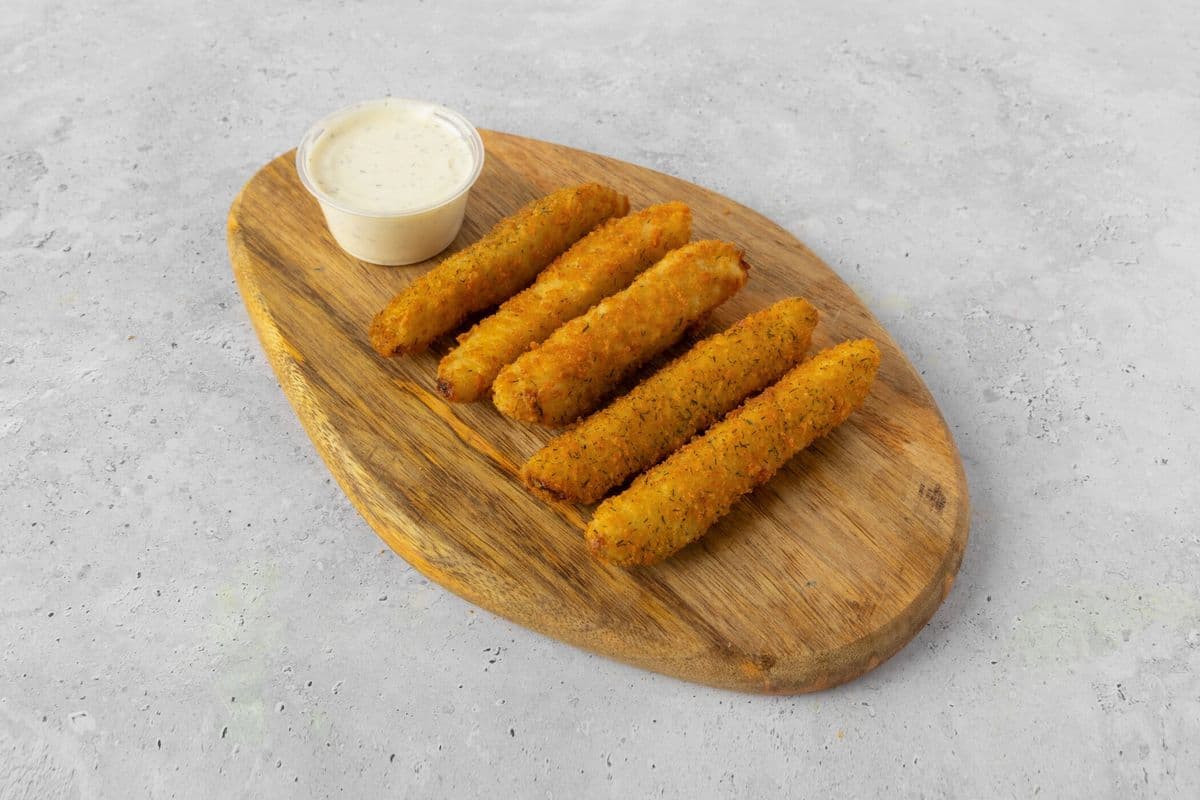 Dill Sticks with Dill Sauce
