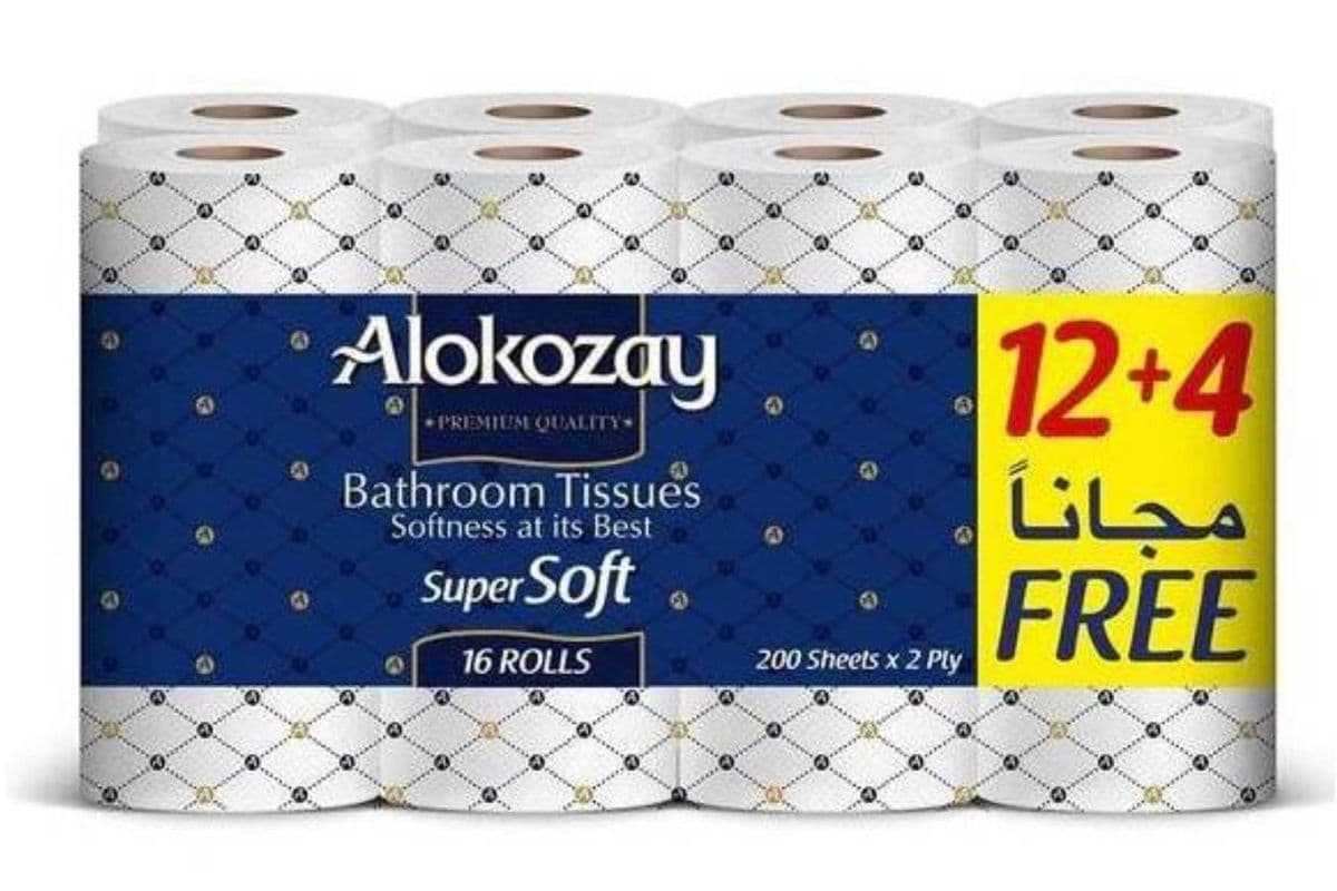 Alokozay · Toilet Paper (16 rolls)