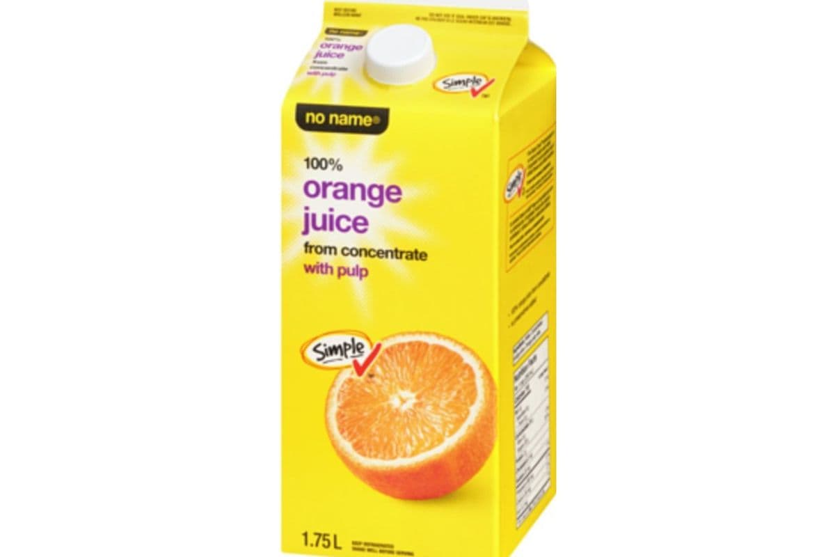 No Name Orange Juice with Pulp (1.75L)