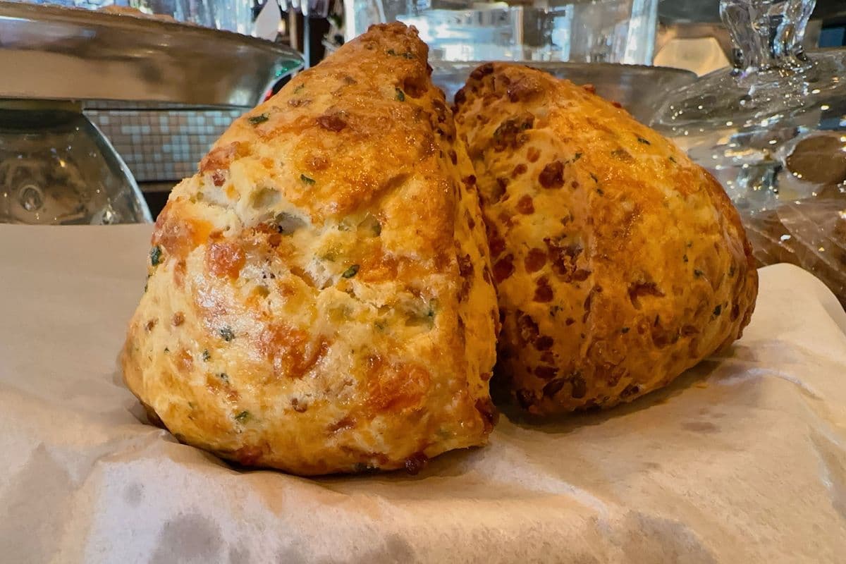 Bacon Cheddar Scone