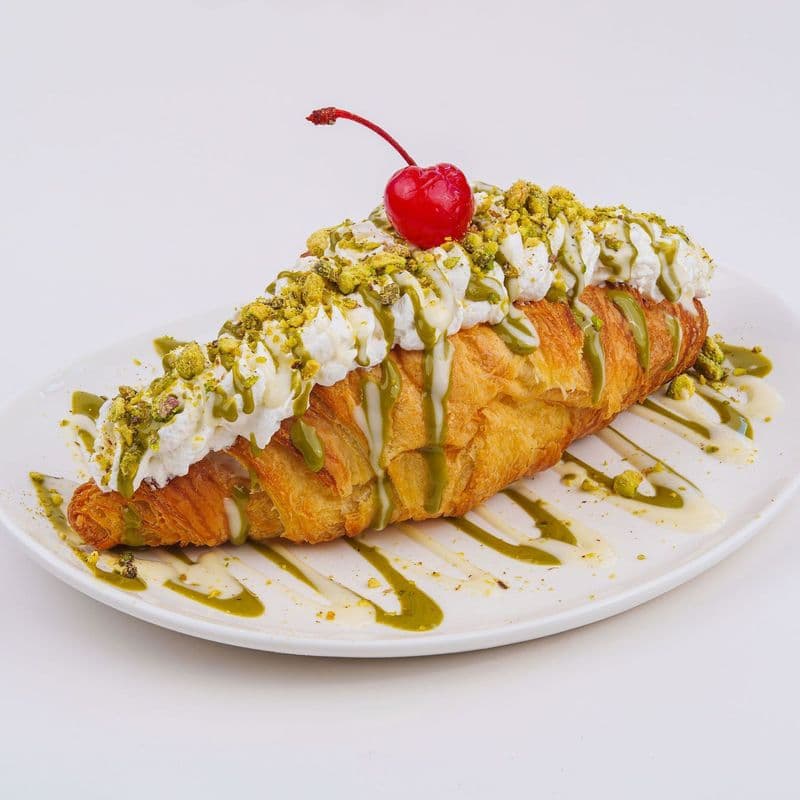 Green Pistachio Croissant