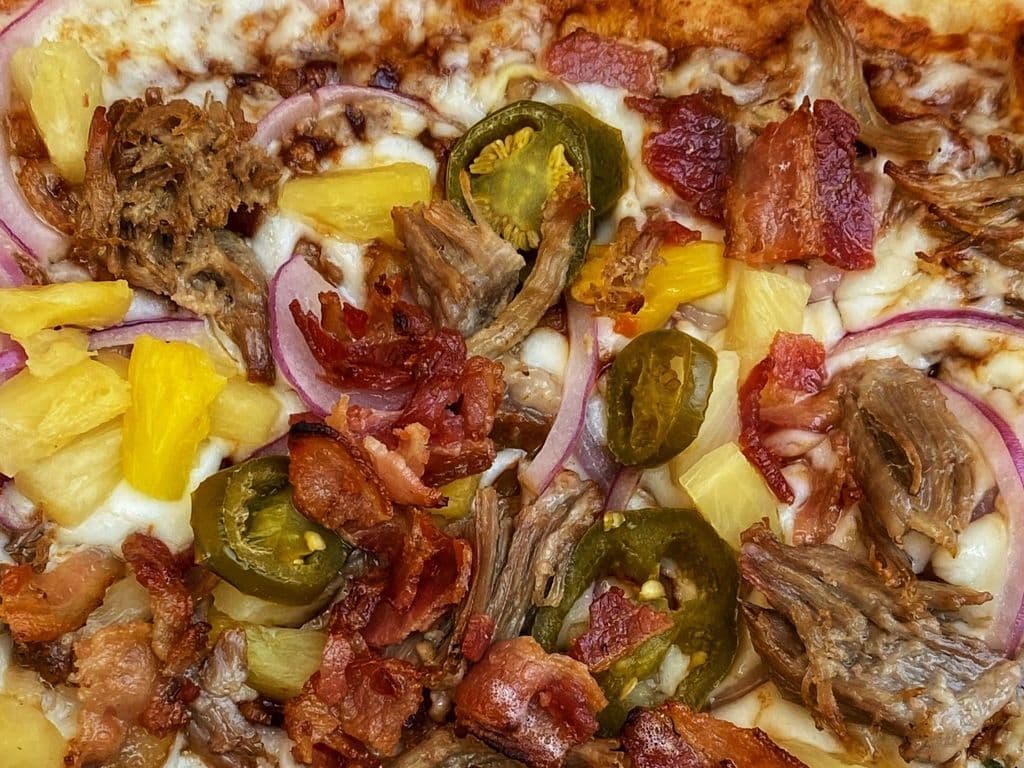 Hawaiian BBQ Pork Pizza - 12”