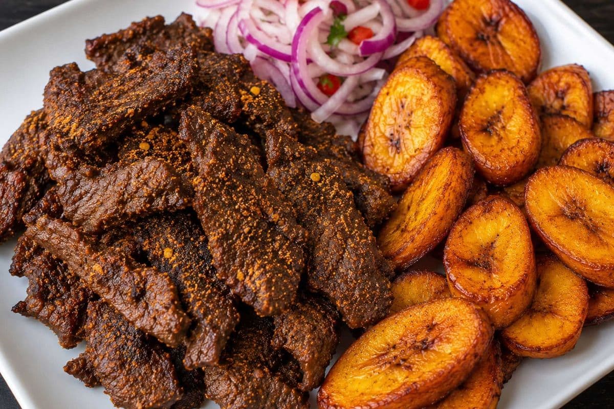 Suya Plantain