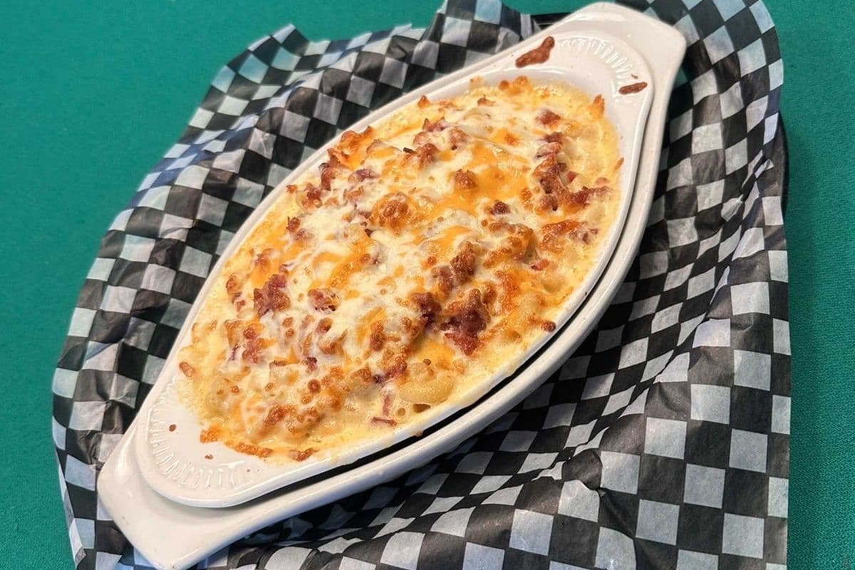 Three-cheese Bacon Mac