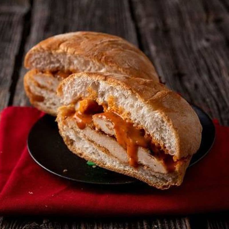Sandwich au poulet mariné / Marinated Chicken Sandwich