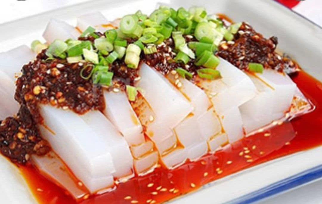 Hot and Sour Jelly 酸辣凉粉