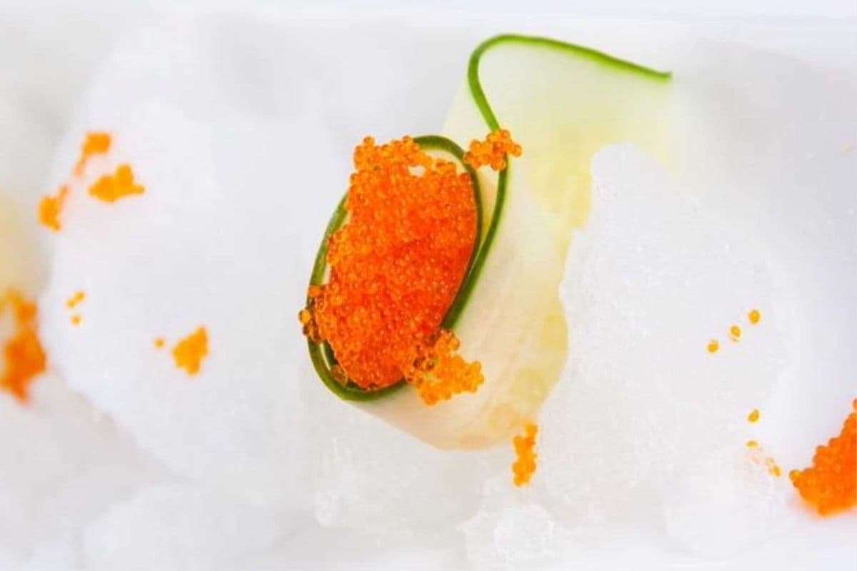 Flying Fish Roe (Tobiko) Sashimi (3 pcs)