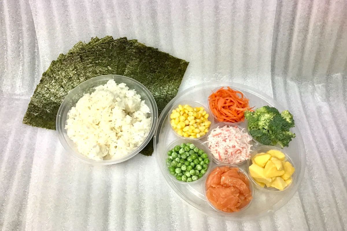 Lucky 7 DIY hand cone tray