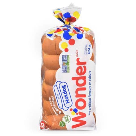 Wonder Hot Dog Rolls 12pk