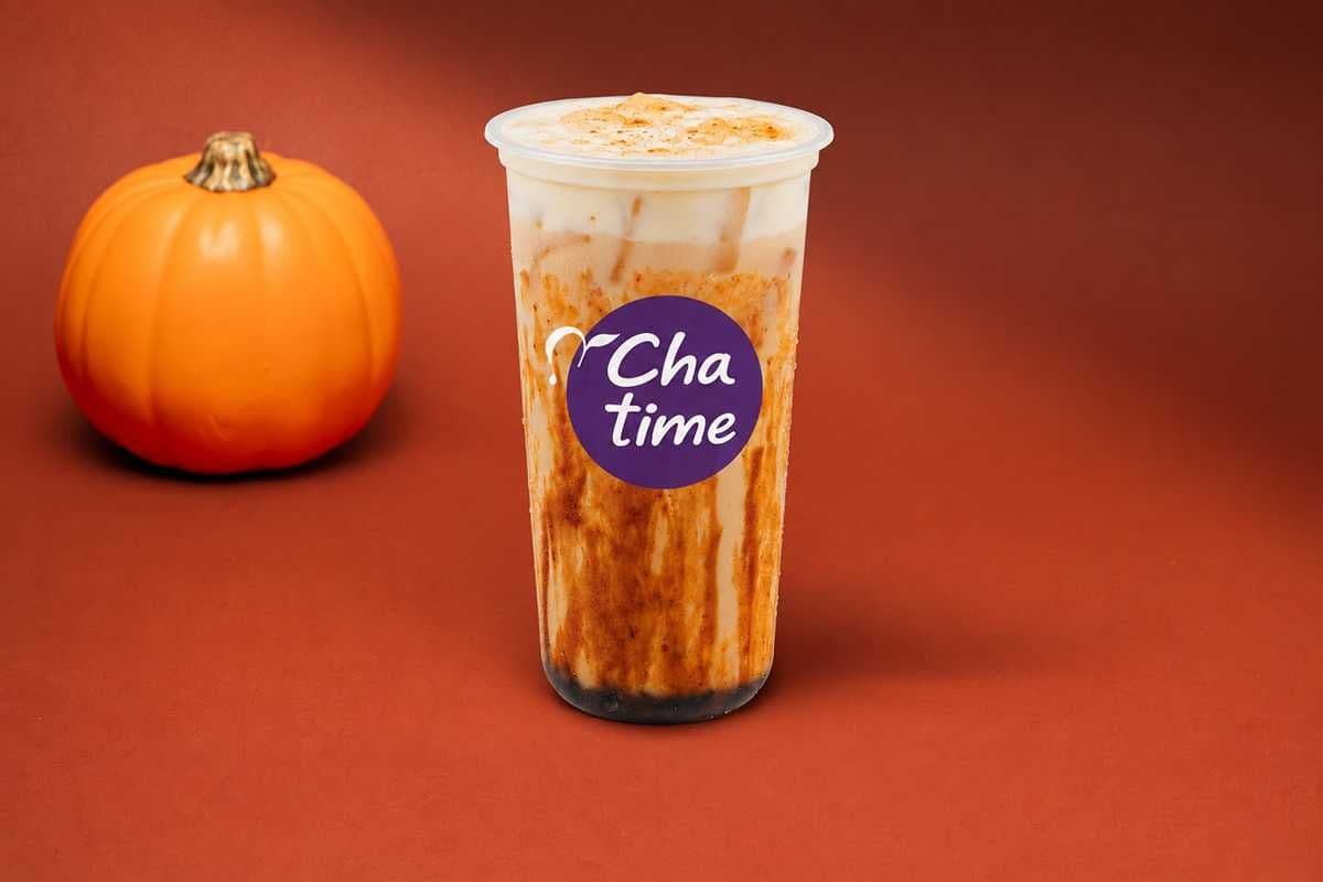 Brown Sugar Pumpkin Spice Roasted Milk Tea