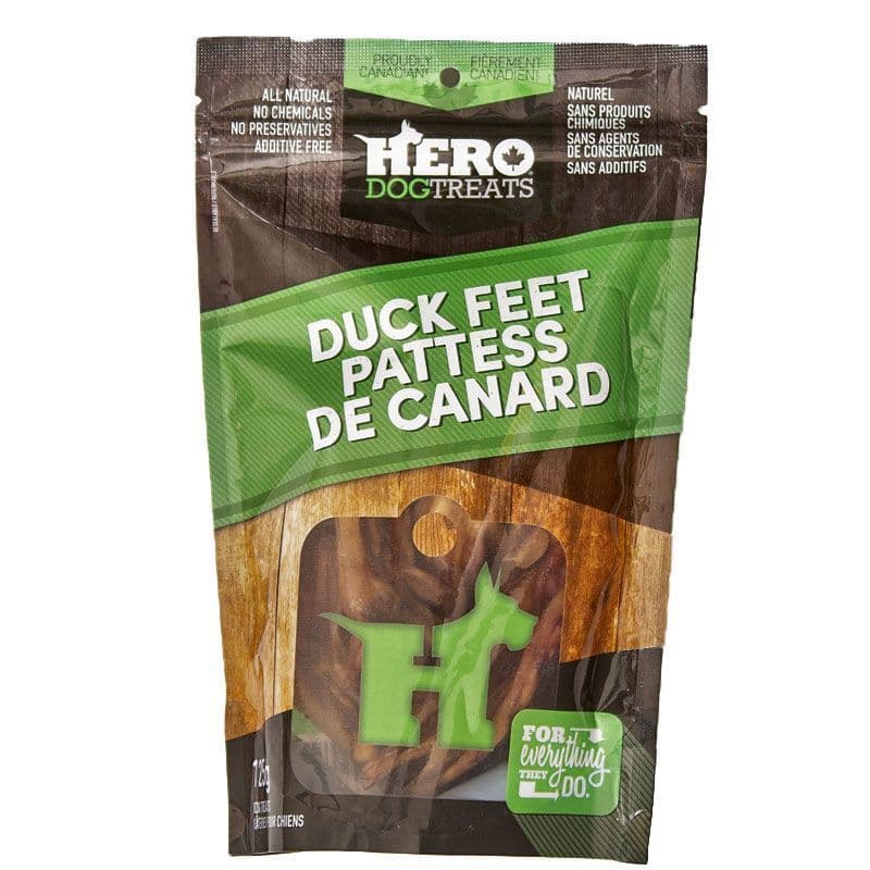 Hero Dog Treats Duck Feet 125g
