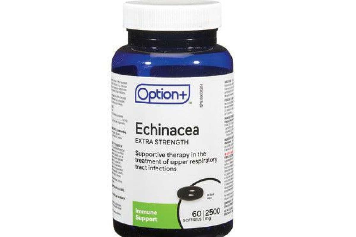 OPTION+ ECHINACEA EXTRA STRENGTH 2500MG 60 PACK (60 CAPSULES)