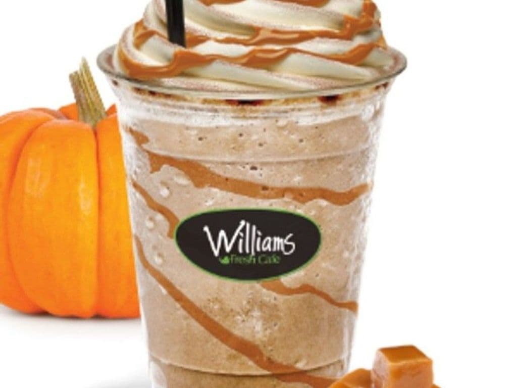 Pumpkin Caramel Frappe