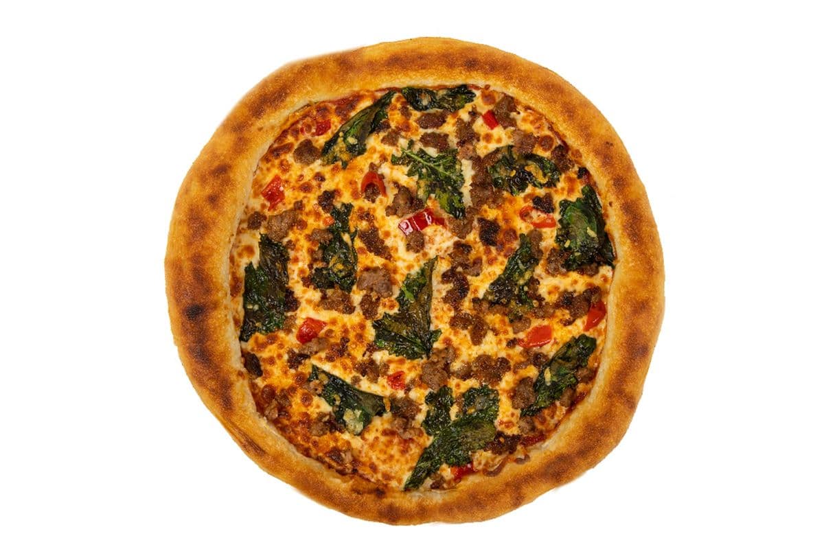 Sausage and Pepper Pizza